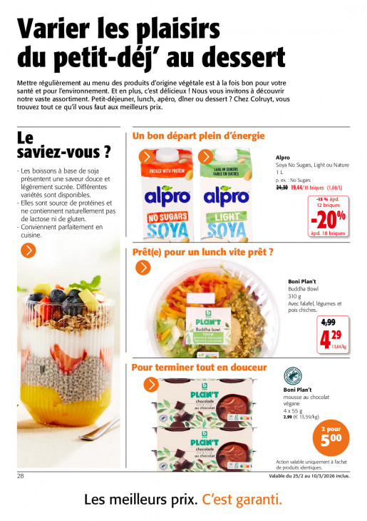 Colruyt Dépliant 25.02.2026