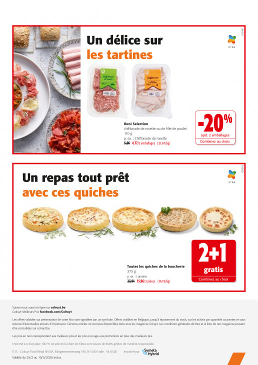 Colruyt Dépliant 25.02.2026