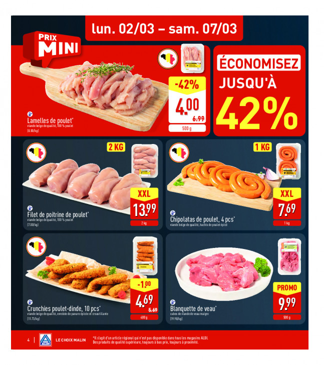 Aldi Dépliant 02.03.2026