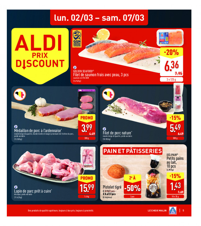 Aldi Dépliant 02.03.2026