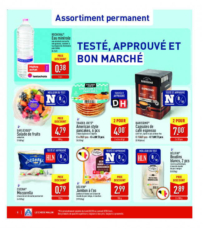 Aldi Dépliant 02.03.2026
