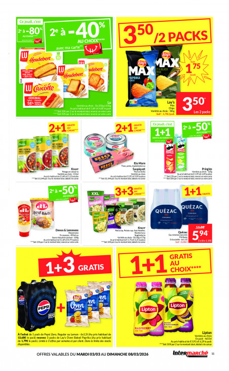 Intermarché Dépliant 03.03.2026