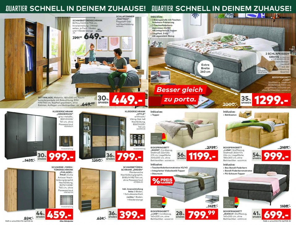 Porta Angebote ab 23.02.26 bis 28.02.26