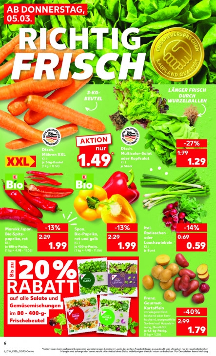 Kaufland Angebote ab 05.03.26 bis 11.03.26