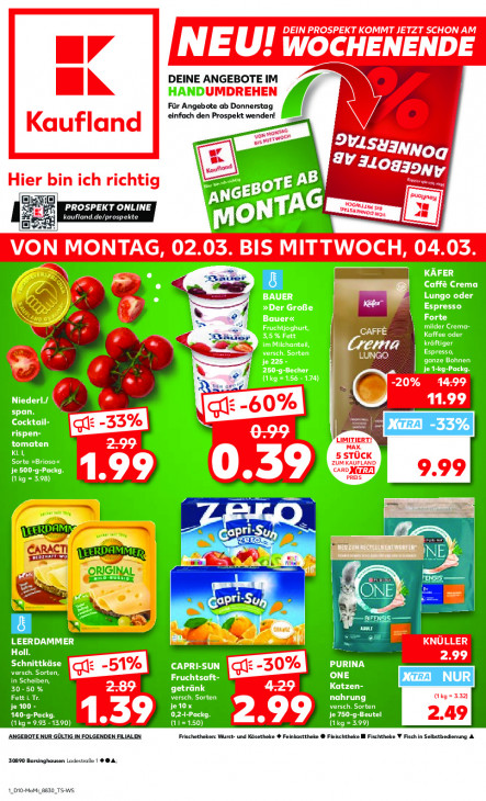 Kaufland Angebote ab 02.03.26 bis 04.03.26