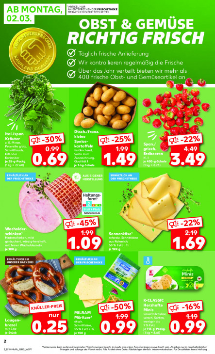 Kaufland Angebote ab 02.03.26 bis 04.03.26