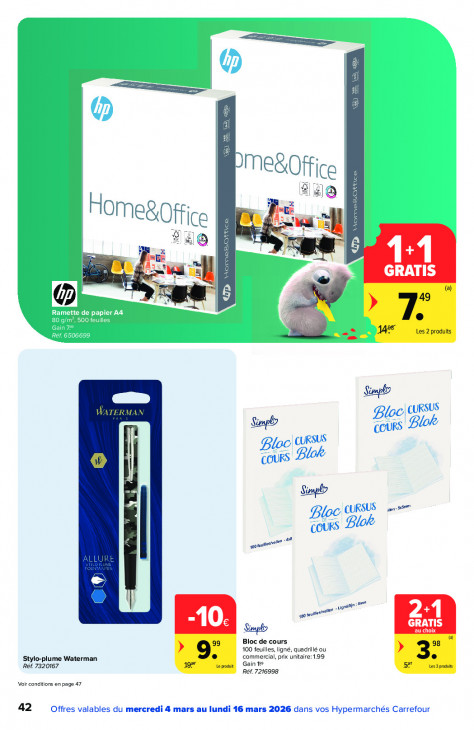 Carrefour Dépliant 04.03.2026