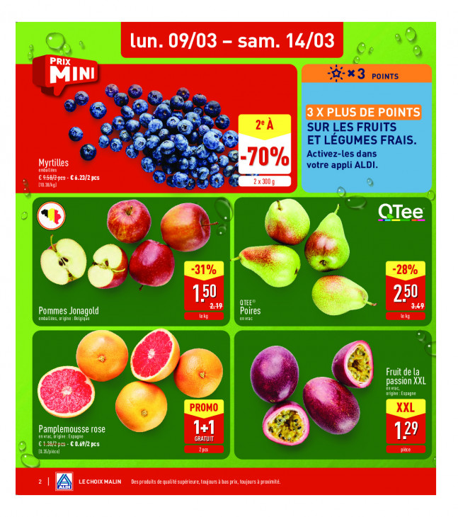 Aldi Dépliant 09.03.2026