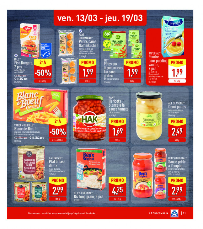 Aldi Dépliant 09.03.2026