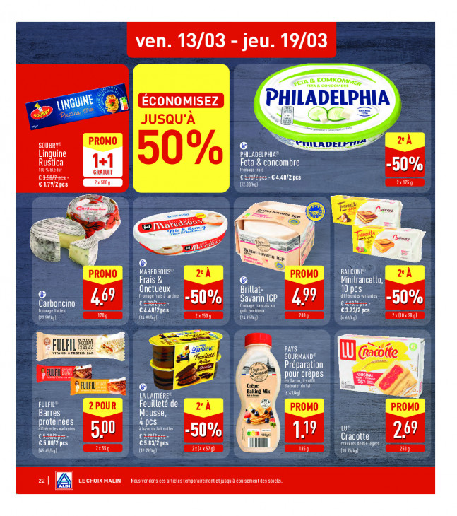 Aldi Dépliant 09.03.2026