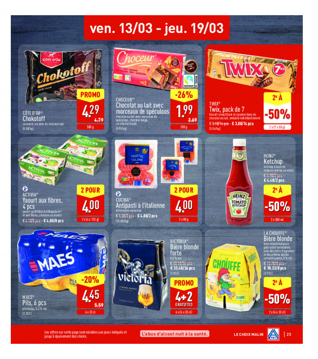Aldi Dépliant 09.03.2026