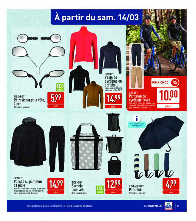 Aldi Dépliant 09.03.2026