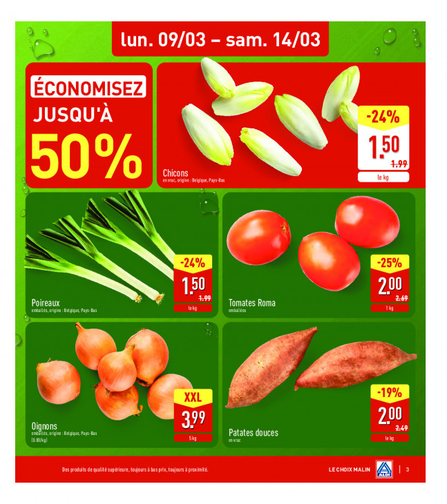 Aldi Dépliant 09.03.2026