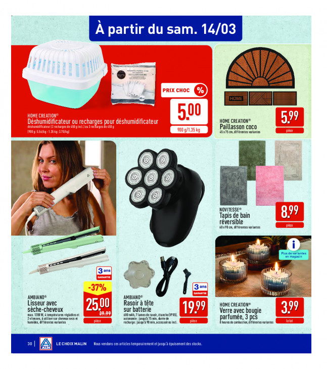 Aldi Dépliant 09.03.2026