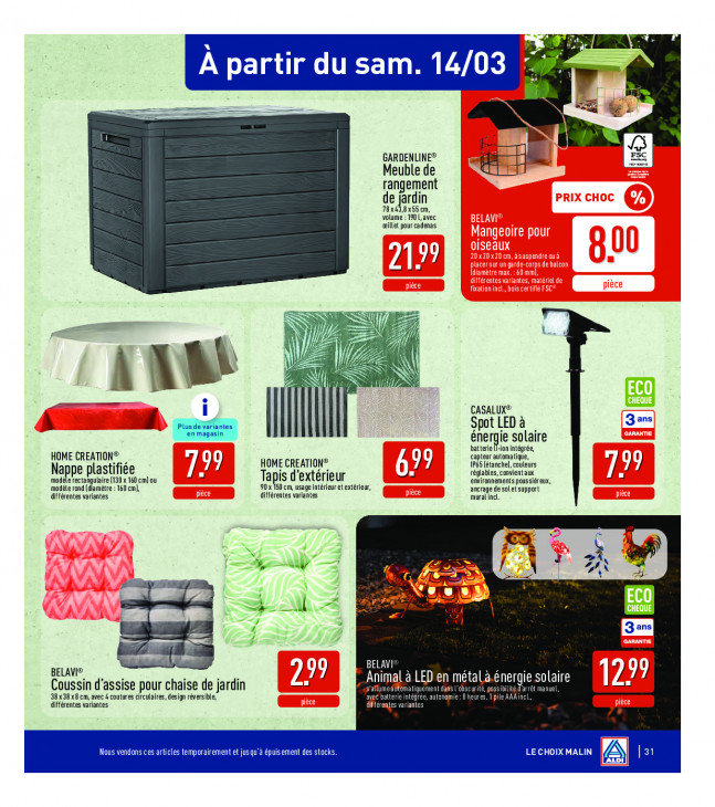 Aldi Dépliant 09.03.2026