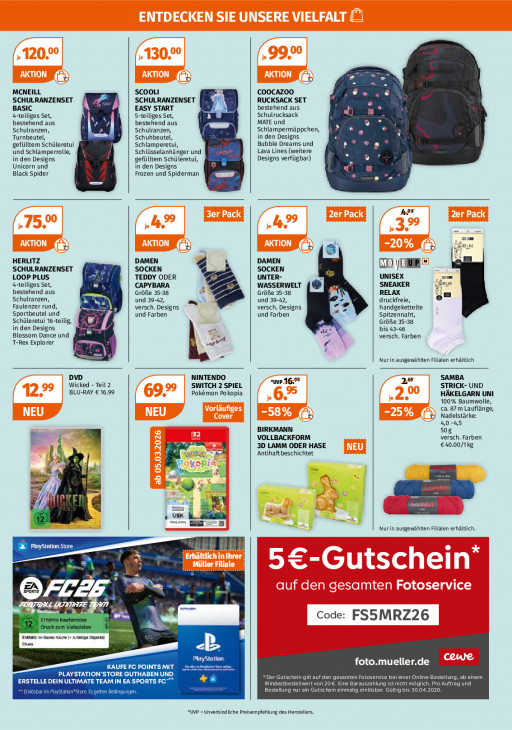 Müller Angebote ab 02.03.26 bis 07.03.26