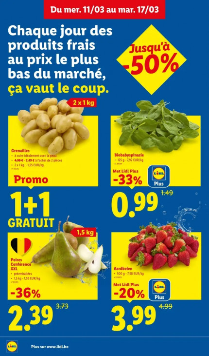Lidl Dépliant 11.03.2026