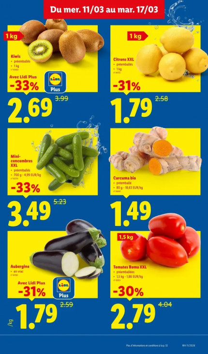 Lidl Dépliant 11.03.2026