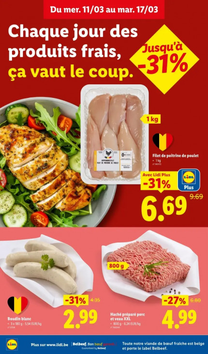 Lidl Dépliant 11.03.2026