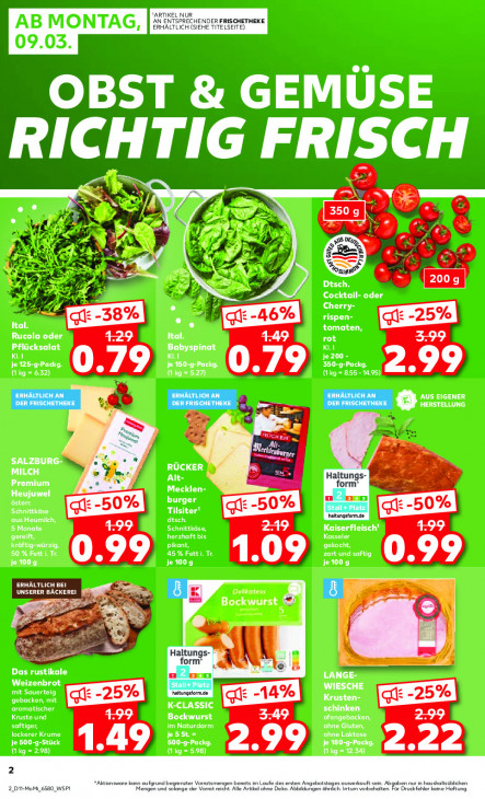 Kaufland Angebote ab 09.03.26 bis 11.03.26