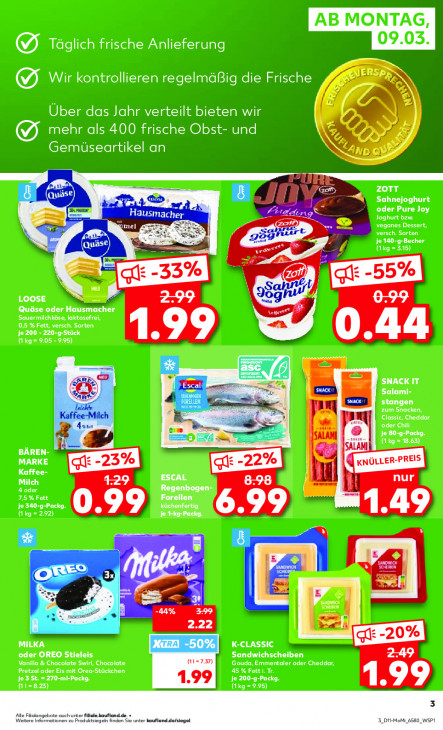 Kaufland Angebote ab 09.03.26 bis 11.03.26