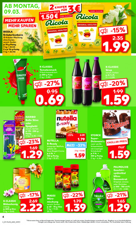 Kaufland Angebote ab 09.03.26 bis 11.03.26