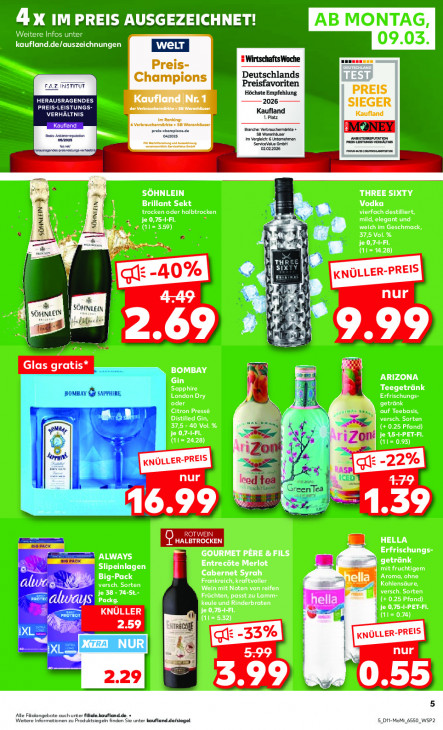 Kaufland Angebote ab 09.03.26 bis 11.03.26