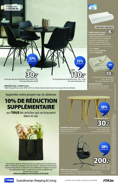 Jysk Dépliant 03.03.2026