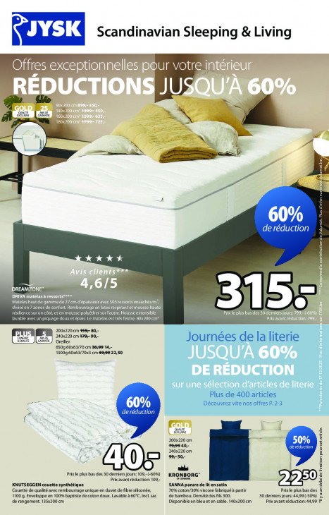 Jysk Dépliant 03.03.2026