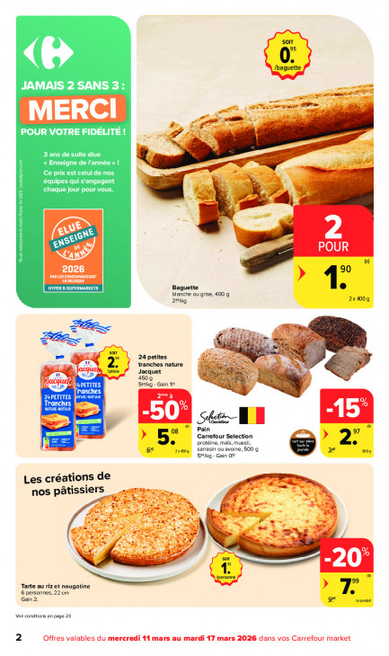 Carrefour Dépliant 11.03.2026