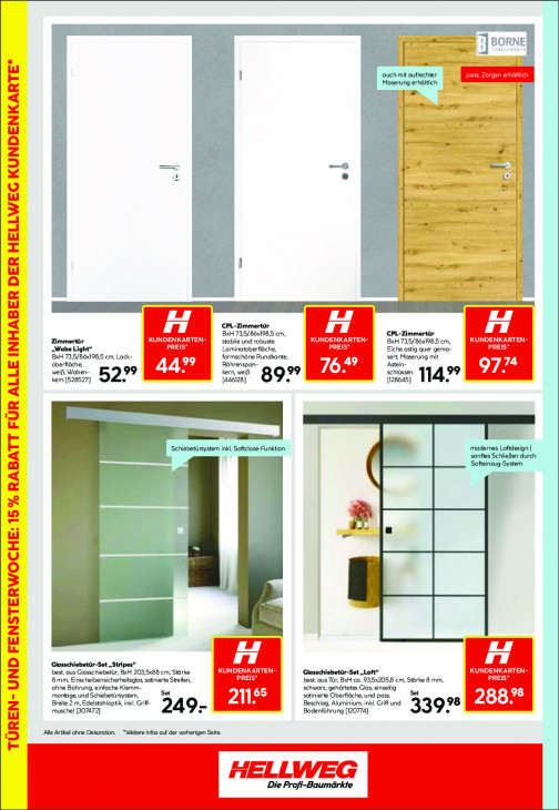 Hellweg Baumarkt Angebote ab 09.03.26 bis 14.03.26