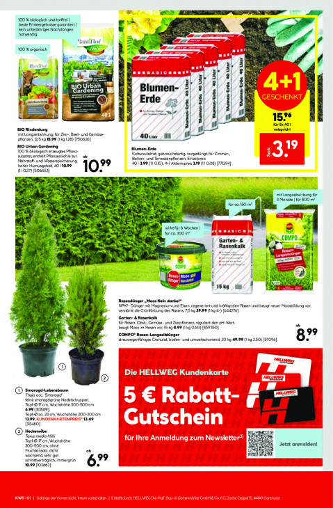 Hellweg Baumarkt Angebote ab 09.03.26 bis 14.03.26