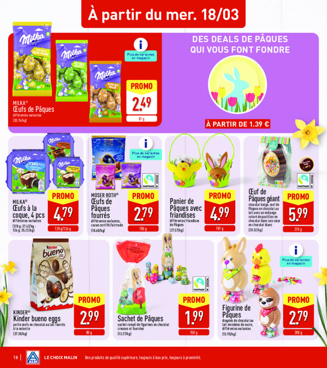 Aldi Dépliant 16.03.2026