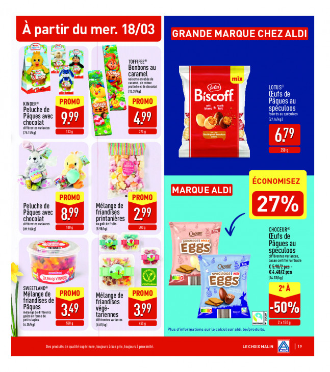 Aldi Dépliant 16.03.2026