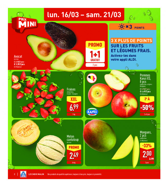 Aldi Dépliant 16.03.2026