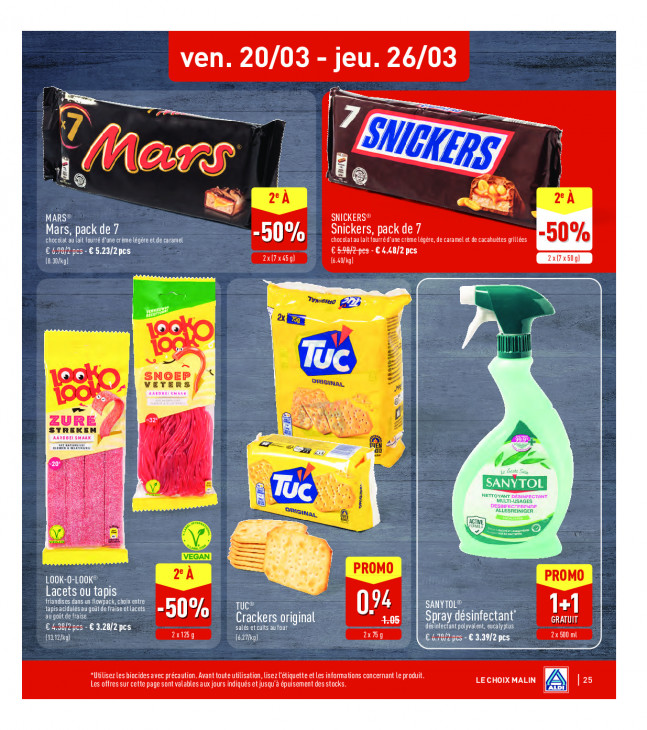 Aldi Dépliant 16.03.2026