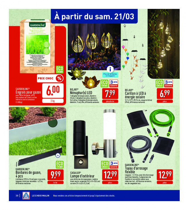 Aldi Dépliant 16.03.2026