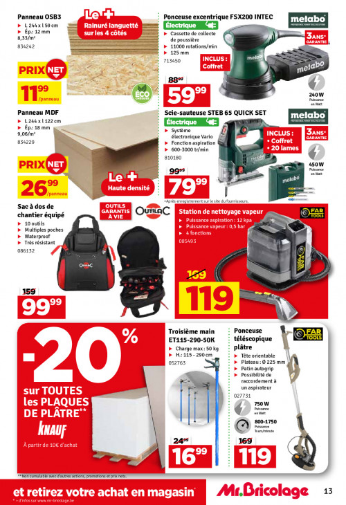 Mr. Bricolage Dépliant 10.03.2026