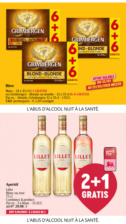 Delhaize Dépliant 12.03.2026