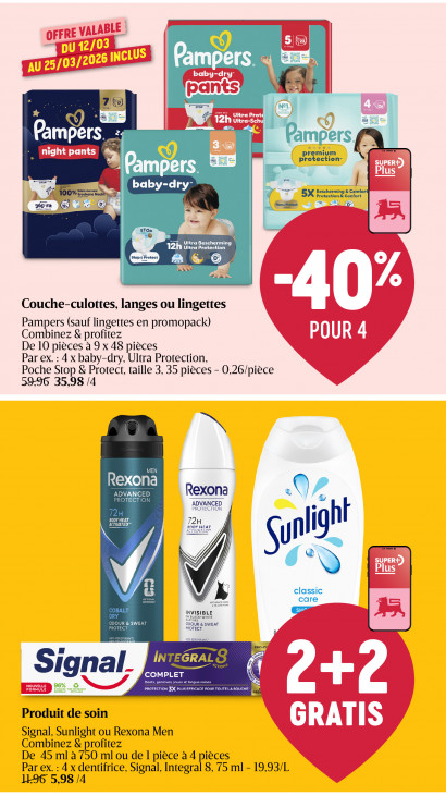 Delhaize Dépliant 12.03.2026