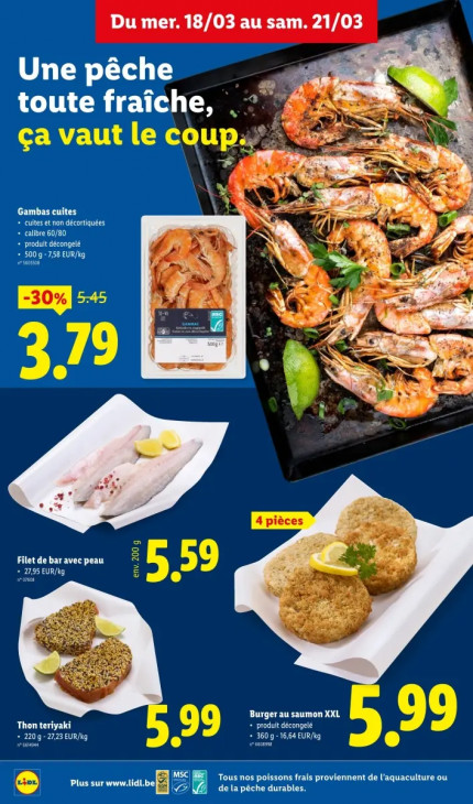 Lidl Dépliant 18.03.2026