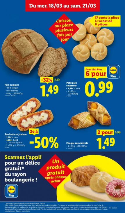 Lidl Dépliant 18.03.2026