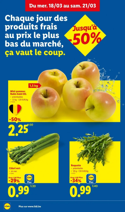 Lidl Dépliant 18.03.2026