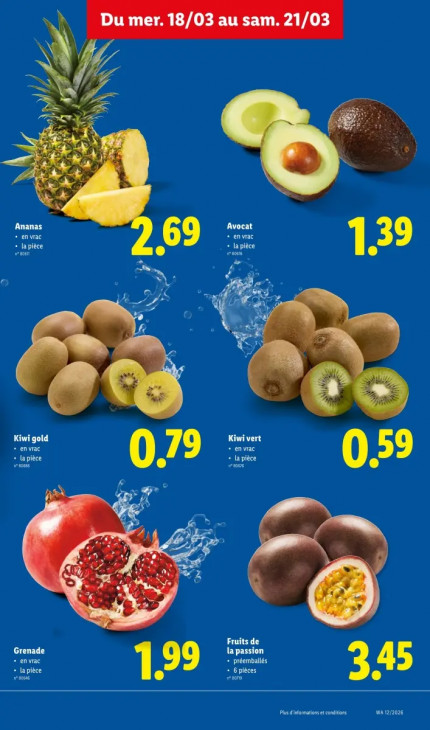 Lidl Dépliant 18.03.2026