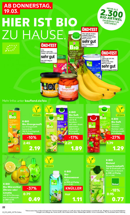 Kaufland Angebote ab 19.03.26 bis 25.03.26