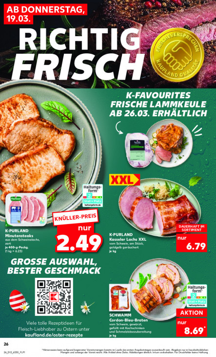 Kaufland Angebote ab 19.03.26 bis 25.03.26