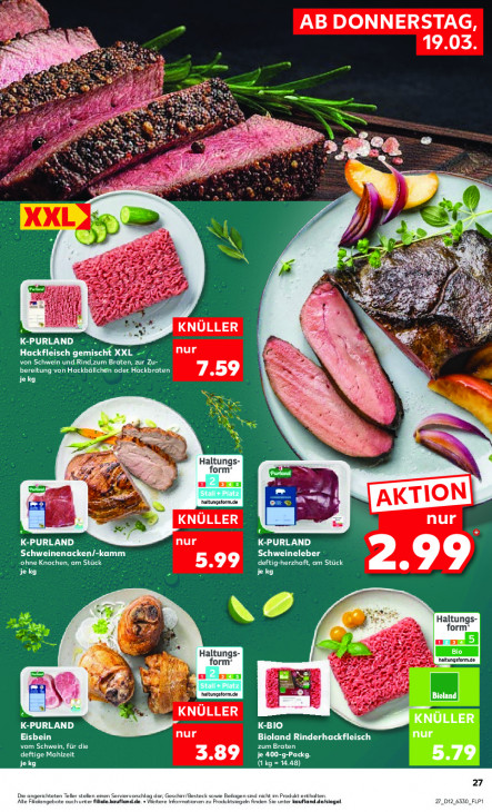 Kaufland Angebote ab 19.03.26 bis 25.03.26