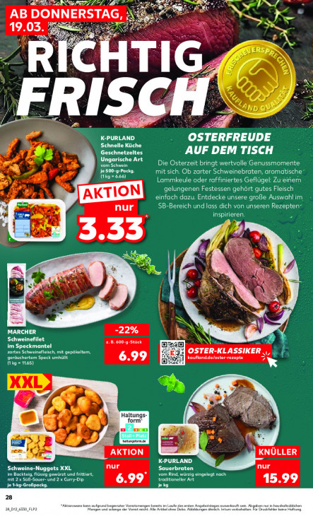 Kaufland Angebote ab 19.03.26 bis 25.03.26