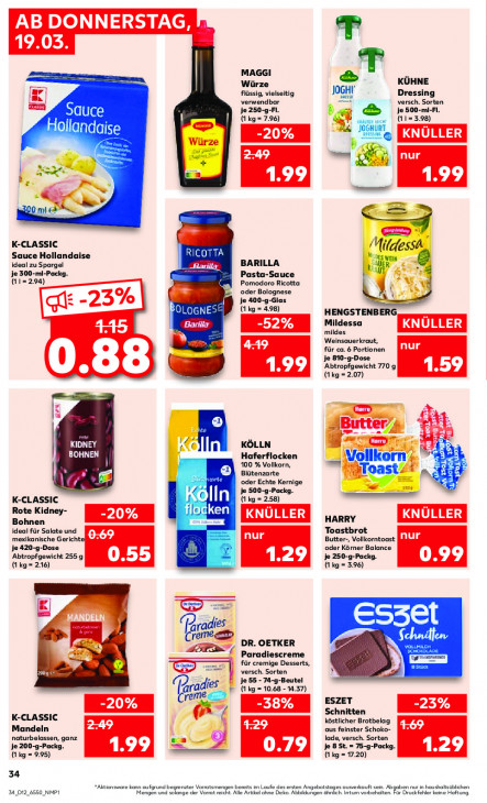 Kaufland Angebote ab 19.03.26 bis 25.03.26