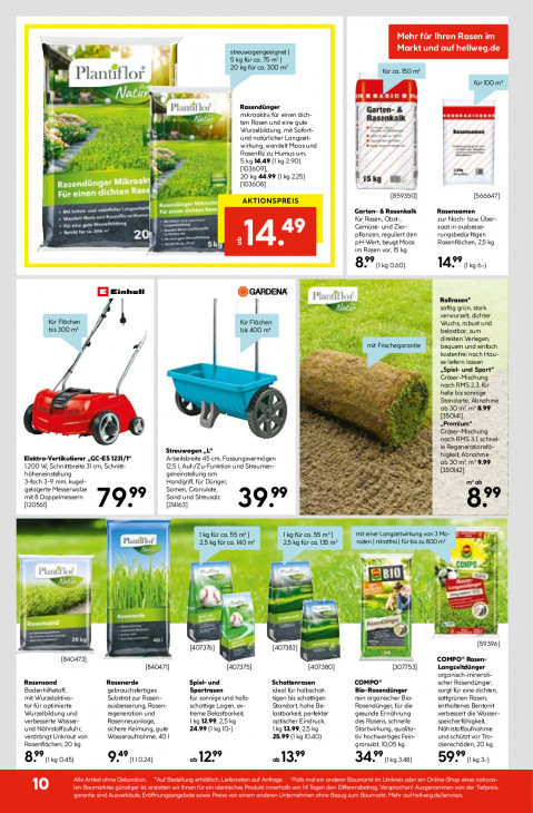 Hellweg Baumarkt Angebote ab 16.03.26 bis 21.03.26